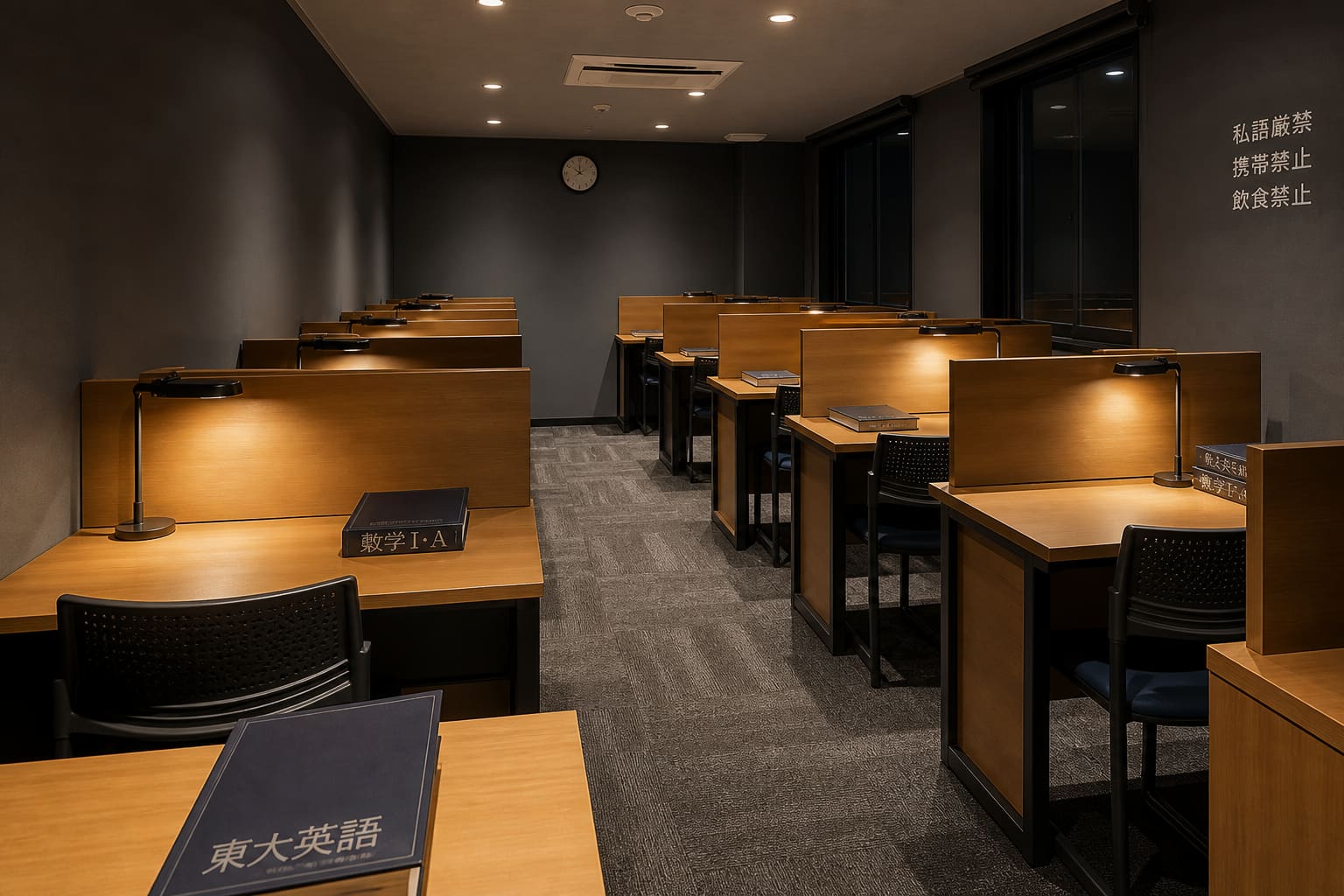 学習塾ミネルバの自習室